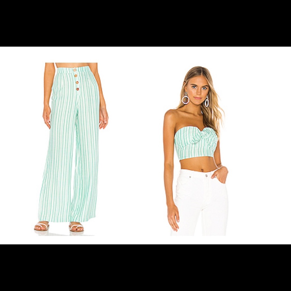 Privacy Please XS crop top and pant set